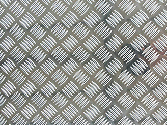Pattern aluminum plate